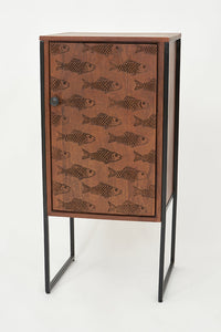 Fish Decorated Bedside Cabinet Display From Europe Furniture Home Decoration Batela Giftware