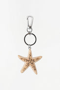 Wooden Key Ring - Decorated Starfish Key Ring Batela Giftware