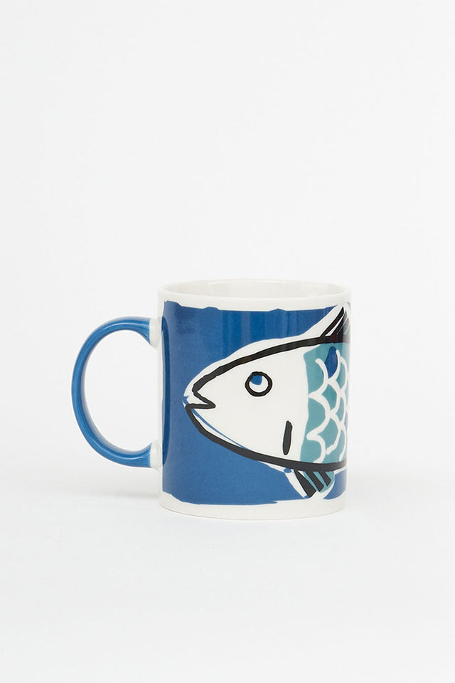 Large Fish Mugs (Set of 4) Mugs Batela Giftware