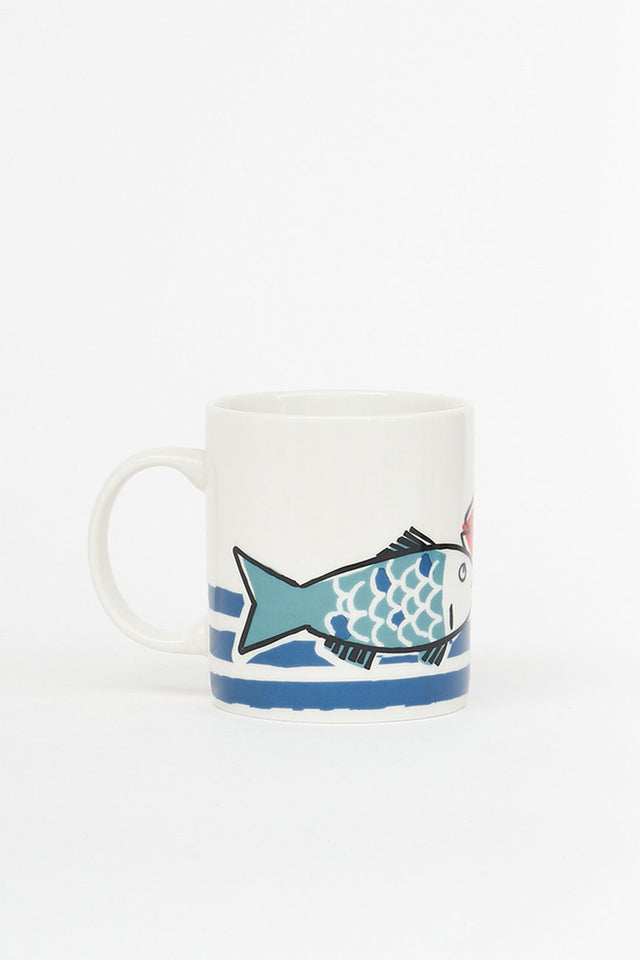 Two Fishes Mugs (Set of 4) Mugs Batela Giftware