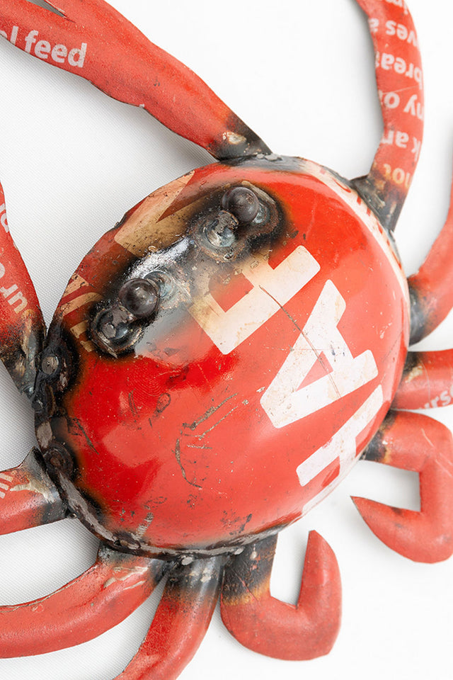 Metal Crab Ornament Ornaments Batela Giftware