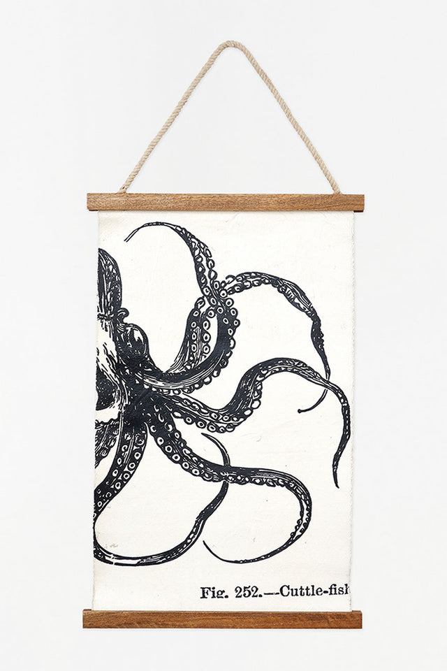 Canvas Wall Hanging - Octopus Marine Mammals Pictures price-change-job-active Batela Giftware