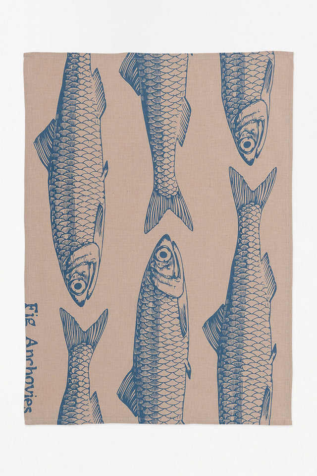 Sardine Tea Towel Tableware Batela Giftware