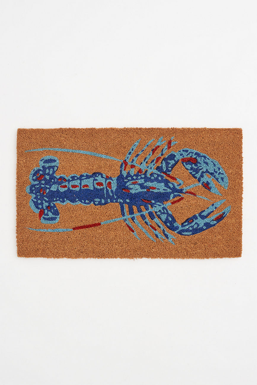 Blue Lobster Doormat Doormats Batela Giftware