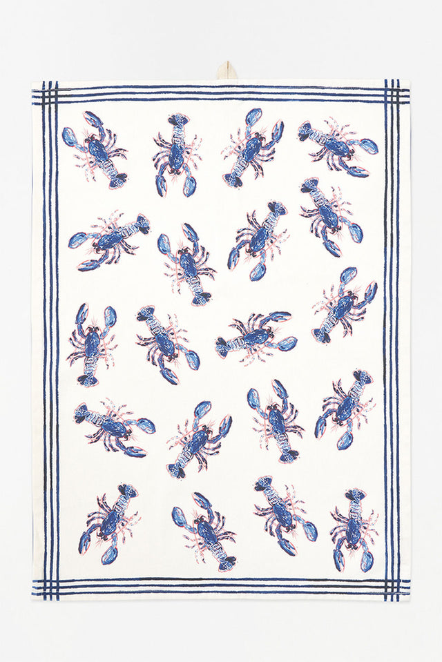 Lobster Tea Towel Tableware Batela Giftware