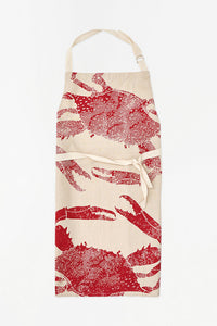 Apron - Red Crabs Design Apron Batela Giftware