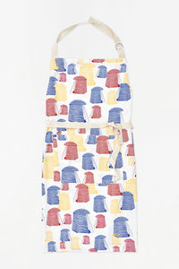 Apron - Beach Huts Design Apron Batela Giftware