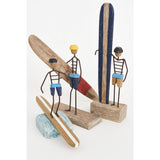 Wood and Metal Surfer Bottle Opener Home Decoration Surf Batela Giftware