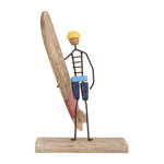 Wood and Metal Surfer Bottle Opener Home Decoration Surf Batela Giftware