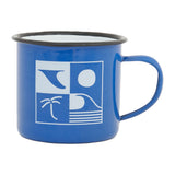 Enamel Surf Mood Mugs (Set of 6) Enamel Tableware Mugs Surf Batela Giftware