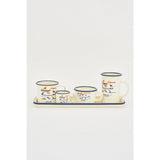 Enamel Surf Board Long Mugs (Set of 6) Enamel Tableware Mugs Surf Batela Giftware