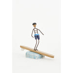 Wood and Metal Surfer Bottle Opener Home Decoration Surf Batela Giftware