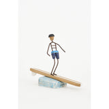 Wood and Metal Surfer Bottle Opener Home Decoration Surf Batela Giftware