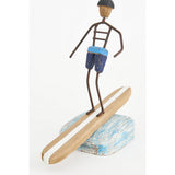 Wood and Metal Surfer Bottle Opener Home Decoration Surf Batela Giftware