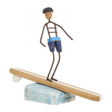 Wood and Metal Surfer Bottle Opener Home Decoration Surf Batela Giftware