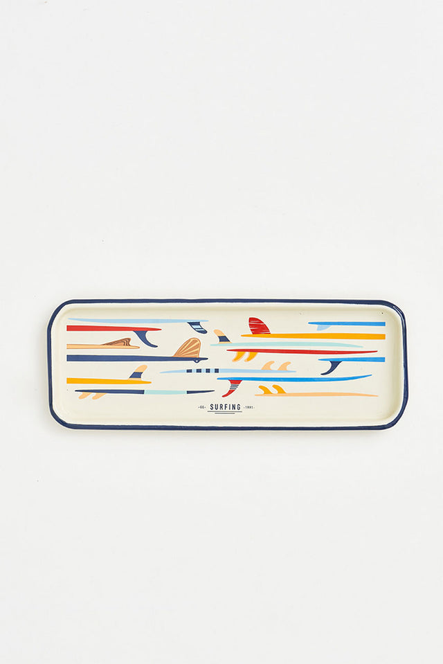 Surfboards Enamel Tray Home Decoration Kitchen Surf Batela Giftware