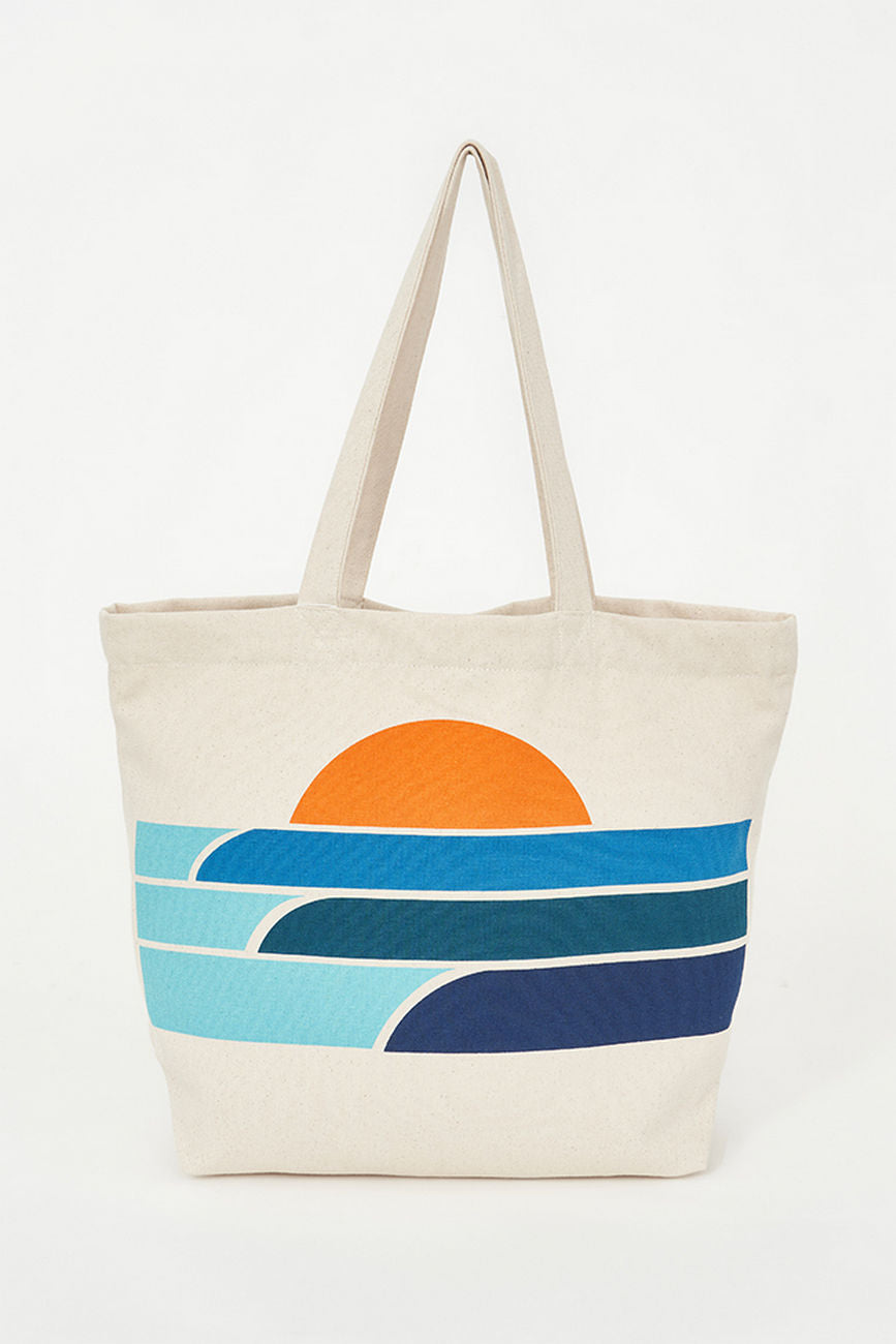 Cotton Canvas Tote Bag - Sunset design Bags Batela Giftware