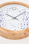 Clock with Shoal of Fish From Europe Batela Giftware