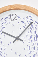 Clock with Shoal of Fish From Europe Batela Giftware