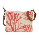 Canvas Crossbody Bag) - Medium - Seaweeds design Leather Straps Bags price-change-job-active Sale Batela Giftware