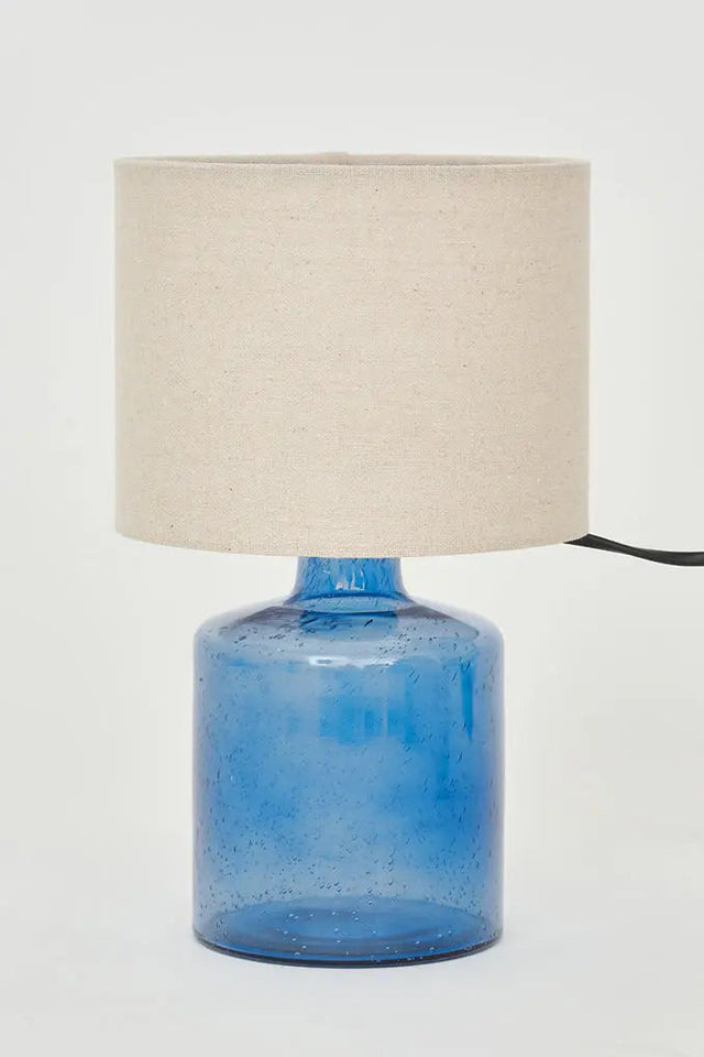 Blue Glass Table Lamp Lamp Table Lamps Batela Giftware