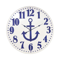 Over Large Nautical Wall Clock Clearance From Europe Batela Giftware