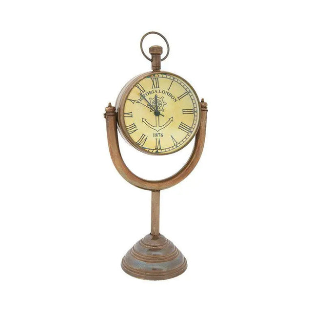 Clock With Moon Stand Clock Batela Giftware