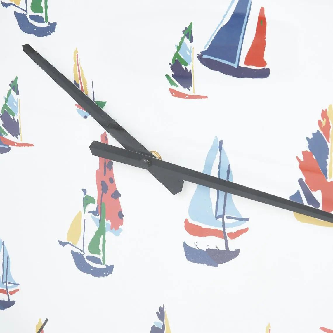 Large Wall Clock - Sailboats Clearance From Europe Batela Giftware