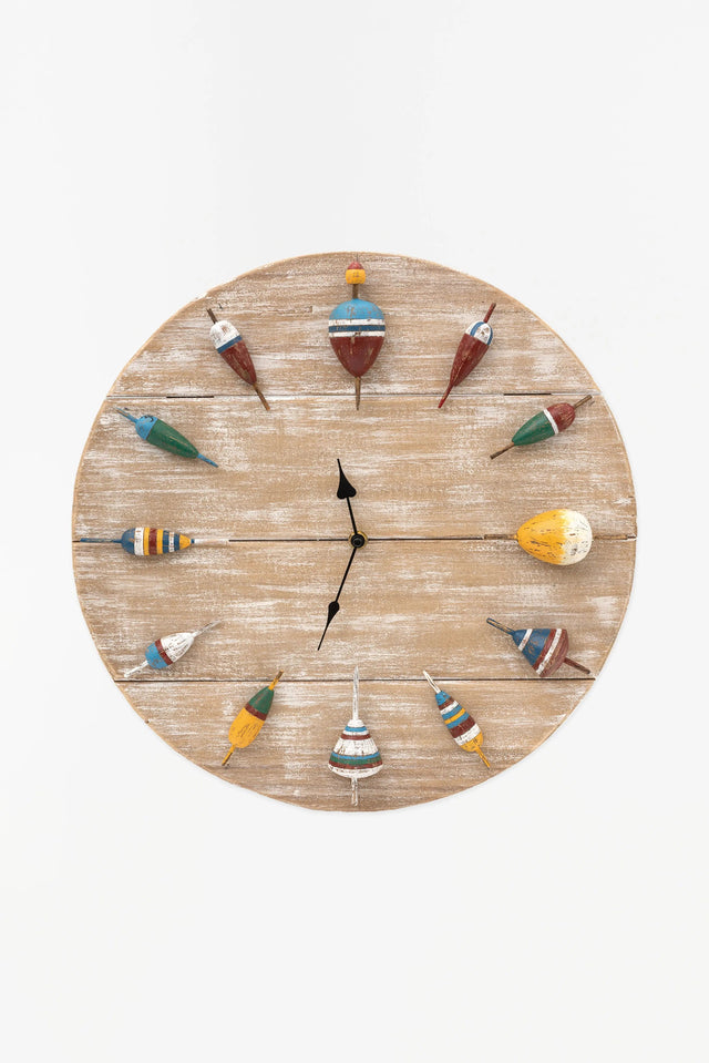 Fishing Floats Wall Clock Clock Wall Clock Batela Giftware