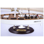 America - Model Boat - Large Size Sail Boats Batela Giftware