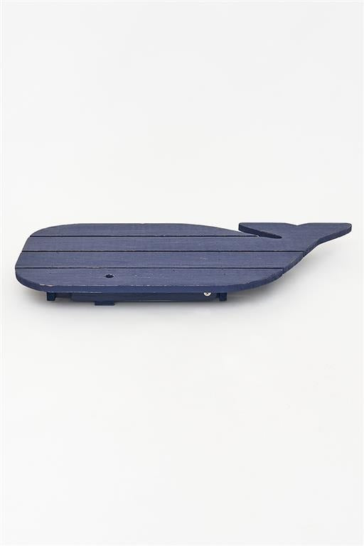 Wooden Blue Whale Shaped Coffee/Occasional Table Display From Europe Furniture Home Decoration Batela Giftware