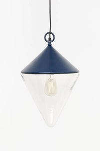 Blue Conical Buoy-Shaped Hanging Light (Large) Ceiling Lights From Europe Lamp Batela Giftware