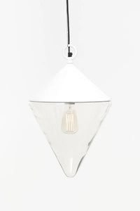 White Conical Buoy-Shaped Hanging Light (Large) Ceiling Lights From Europe Lamp Batela Giftware