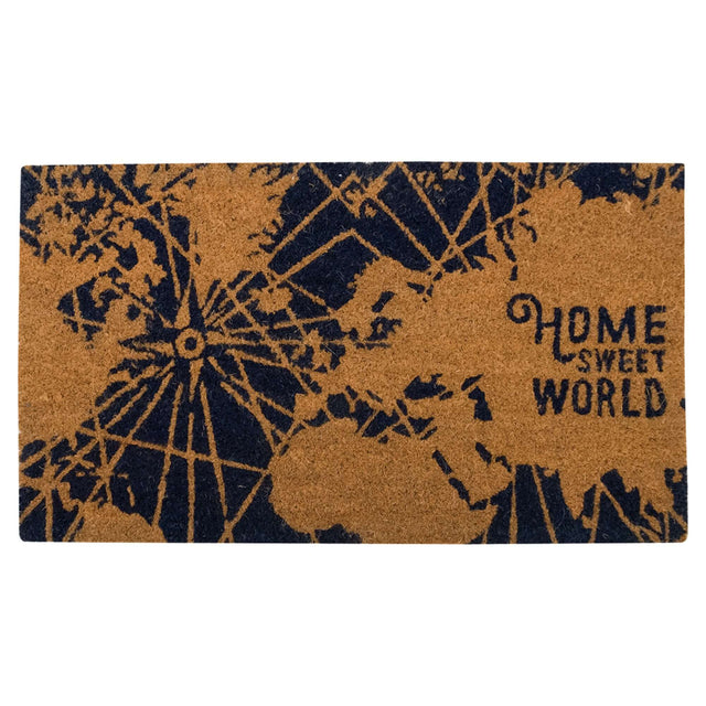 Doormat - Home Sweet World Clearance Batela Giftware