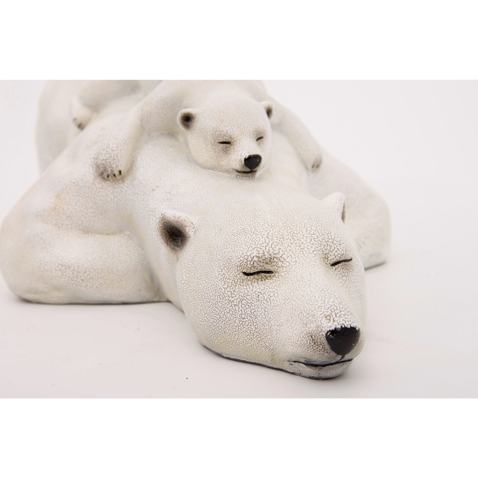 Polar Bear with Babybear Figurine Clearance Batela Giftware