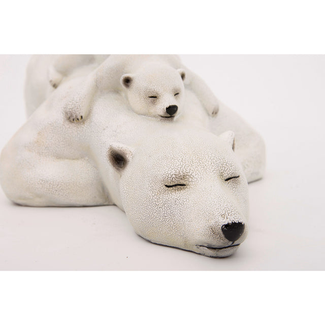 Polar Bear with Babybear Figurine Clearance Batela Giftware