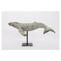 Whale on a Display Stand Ornament Marine Mammals Batela Giftware