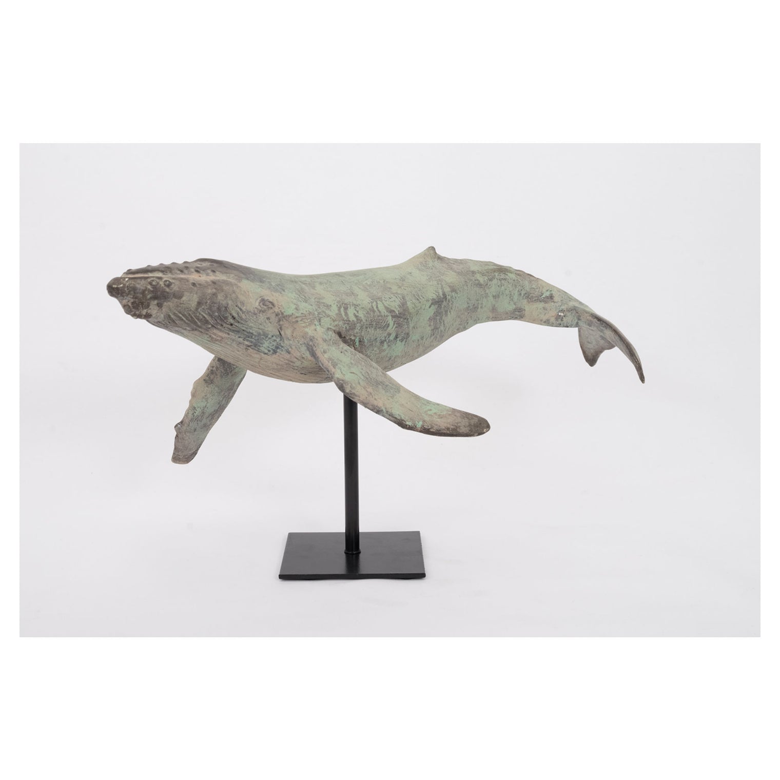 Whale on a Display Stand Ornament Marine Mammals Batela Giftware