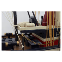 Fishing Boat, Blue and Cream - Model Boat Fishing Boats price-change-job-active Batela Giftware