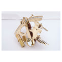 Sextant in Brass with a Wooden Box Desktop Batela Giftware