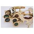 Sextant in Brass with a Wooden Box Desktop Batela Giftware