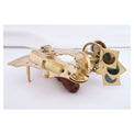 Sextant in Brass with a Wooden Box Desktop Batela Giftware