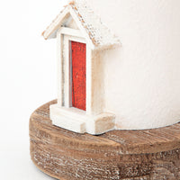 Wooden LED Red/White Lighthouse Lighthouses Batela Giftware