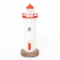 Wooden LED Red/White Lighthouse Lighthouses Batela Giftware