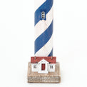 LED Blue & White Tall Lighthouse Battery Lighthouses price-change-job-active Batela Giftware