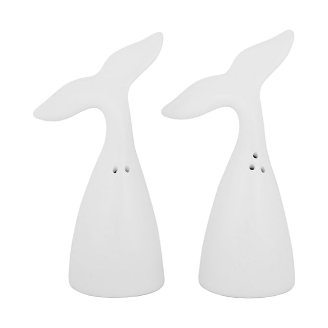 Whale Tails Salt & Pepper Set Mugs Batela Giftware