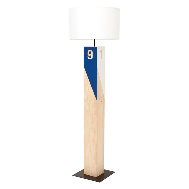 Floor Lamp - Wooden base Floor Lamps Lamp price-change-job-active Batela Giftware