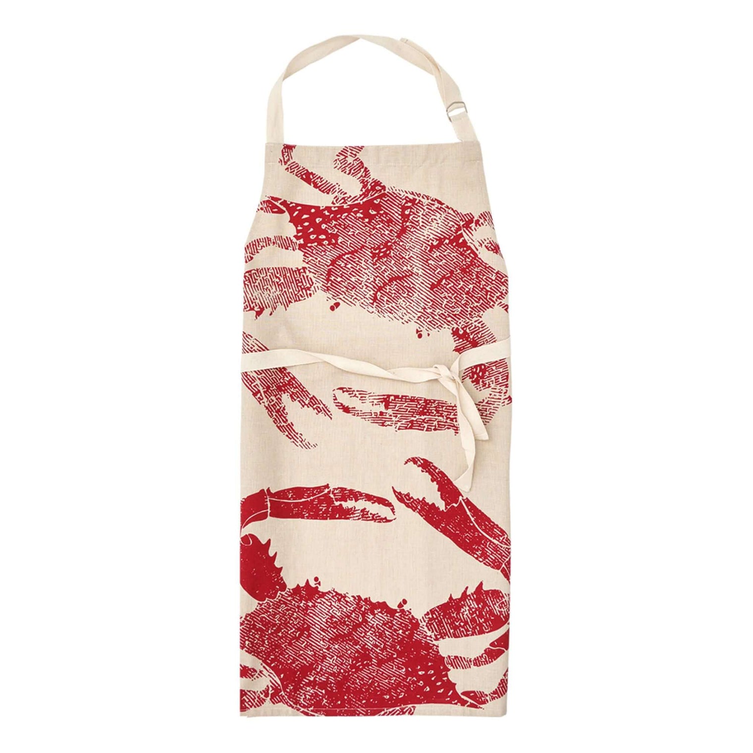 Apron - Red Crabs Design Apron Batela Giftware