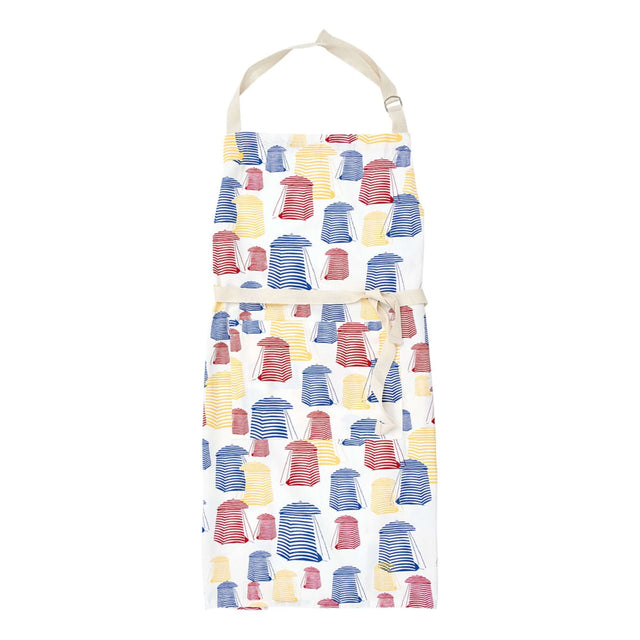 Apron - Beach Huts Design Apron Batela Giftware