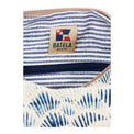 Cotton Canvas shoulder Bag - Blue Shells Bags Batela Giftware